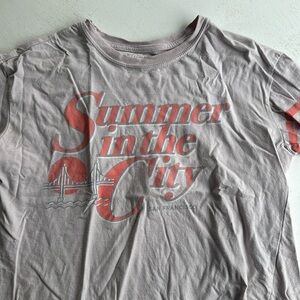 summer in the city tee